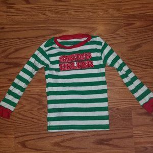 Carter's Santa's Helper long sleeve shirt